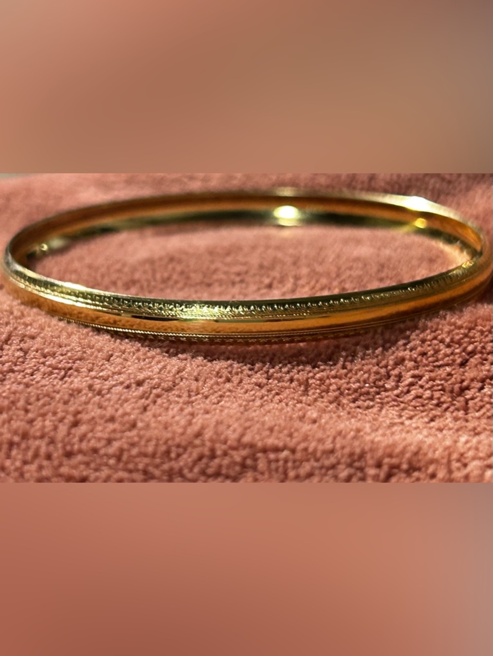 Vintage 14k GF Bangle Bracelet